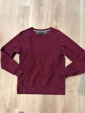 Banana Republic Burgundy Crewneck Sweatshirt